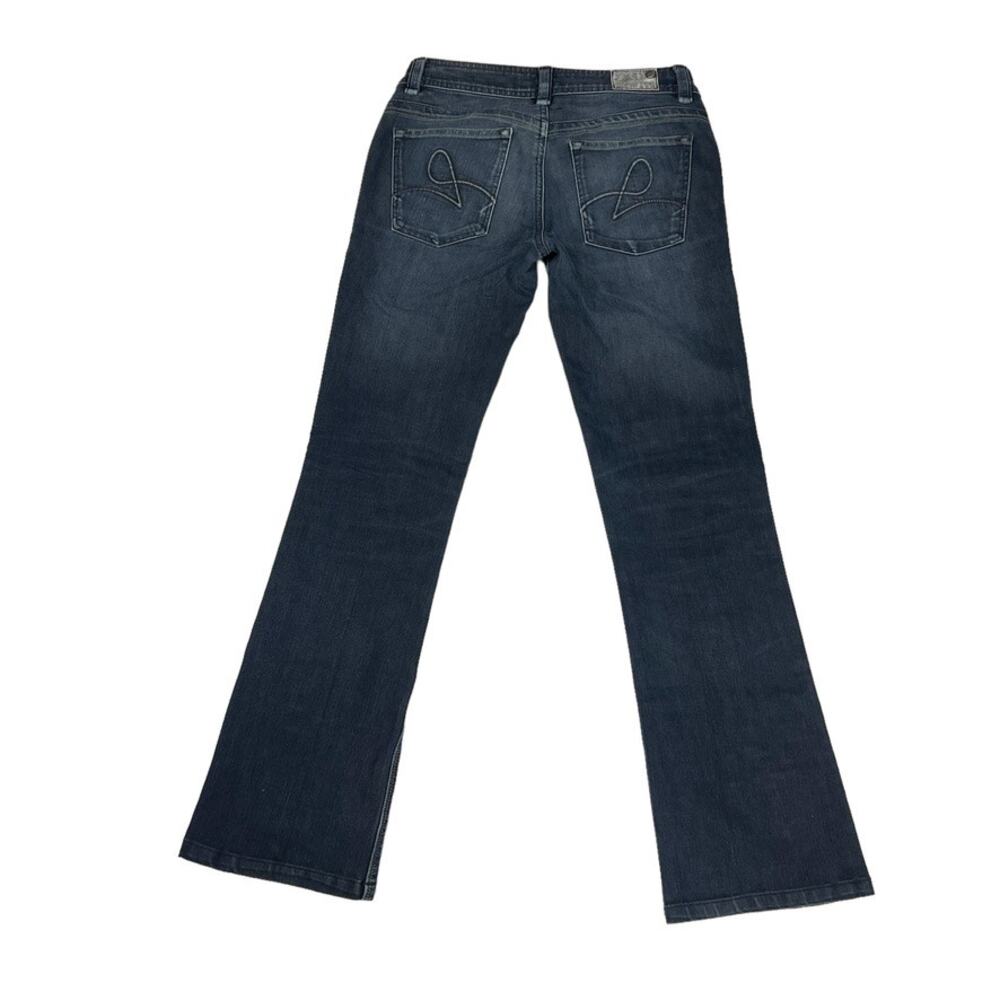 DL1961 Allie Boot Jeans Low Rise Bootcut Dark Wash Denim Pants Women's 27 Casual